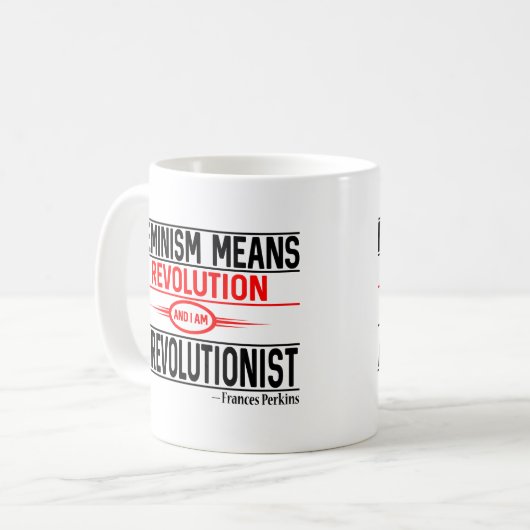 Mug Citation de Francis Perkins (Devant gauche)