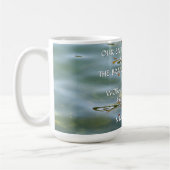 Mug Citation de fréquence de Nikola Tesla – Ondulation (Gauche)