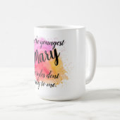 Mug Citation de frère le plus jeune (Devant droit)