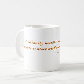 Mug Citation de Friedrich Nietzsche (Devant gauche)