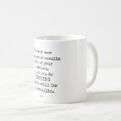 Mug Citation de Gandhi (Devant droit)