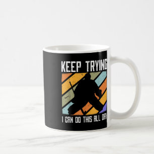 Mug Citation de gardien de hockey sur gazon Continuez