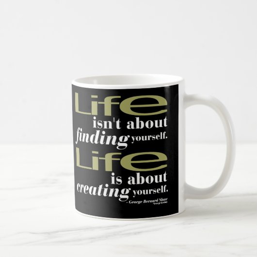 Mug Citation de George Bernard Shaw (Droite)