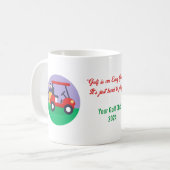Mug Citation de golf Musique commémorative (Devant gauche)