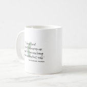 Mug Citation de Jane Eyre II (Devant gauche)
