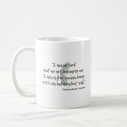 Mug Citation de Jane Eyre II (Gauche)