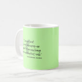 Mug Citation de Jane Eyre II (Devant gauche)