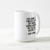 Mug Citation de Jane Goodall (Devant droit)
