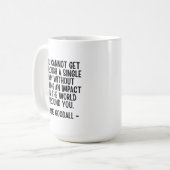 Mug Citation de Jane Goodall (Devant gauche)