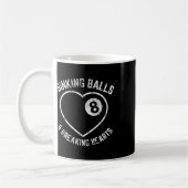 Mug Citation De Jeu De Billard De Billard De La Salle (Gauche)