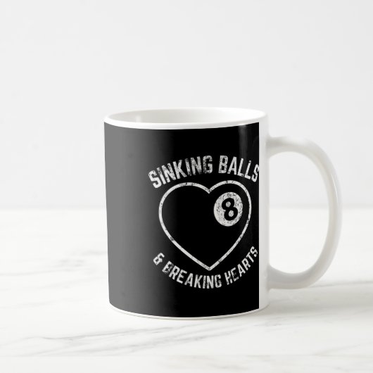 Mug Citation De Jeu De Billard De Billard De La Salle (Droite)