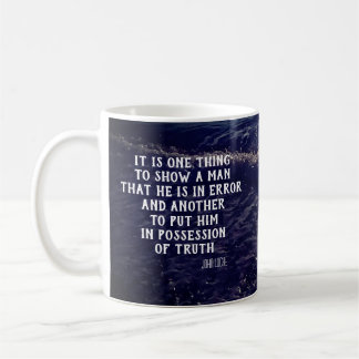 Mug Citation de John Locke