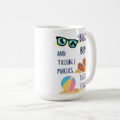 Mug citation de jour de plage (Devant droit)