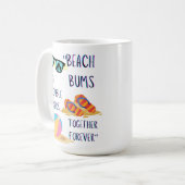 Mug citation de jour de plage (Devant gauche)