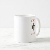 Mug Citation de la Bible Coupe de café (Devant droit)