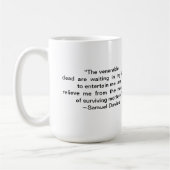 Mug Citation de la bibliothèque Book Lover (Gauche)