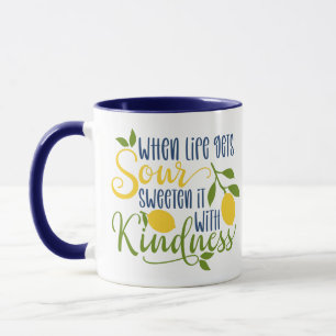 Mug Citation de la bonté de citron
