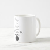 Mug Citation de la cotte de Saint-Padre Pio (Devant droit)