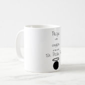 Mug Citation de la cotte de Saint-Padre Pio (Devant gauche)