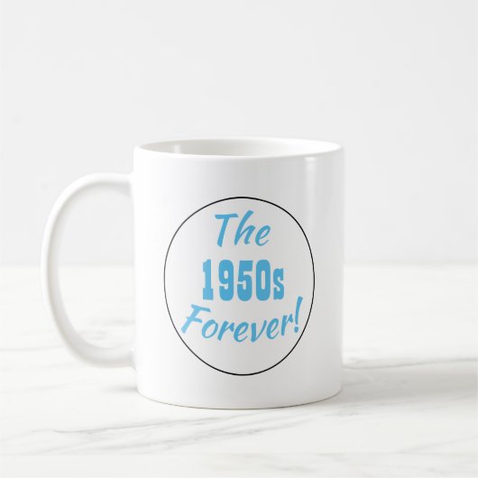 Mug Citation de la décennie rétro 1950 (Gauche)