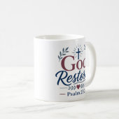Mug Citation de la foi chrétienne : Dieu restaure (Devant droit)