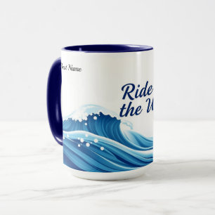 Mug Citation de la vague à surfer