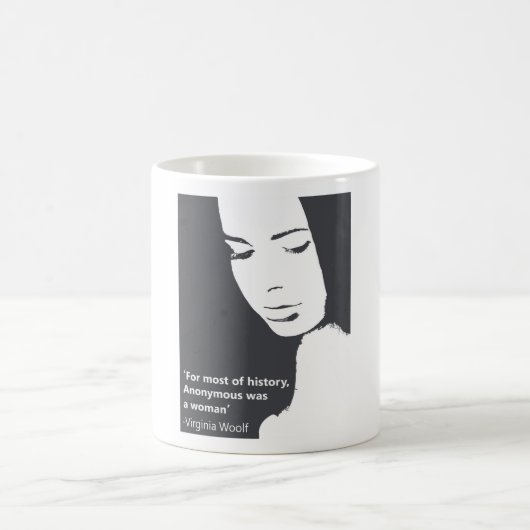Mug Citation de la Virginie Woolf (Centre)