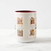 Mug Citation de l'amant de livre mignon Wrap (Centre)
