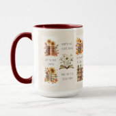Mug Citation de l'amant de livre mignon Wrap (Gauche)