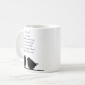 Mug Citation de l'ami Chanson dans votre coeur et les (Devant gauche)