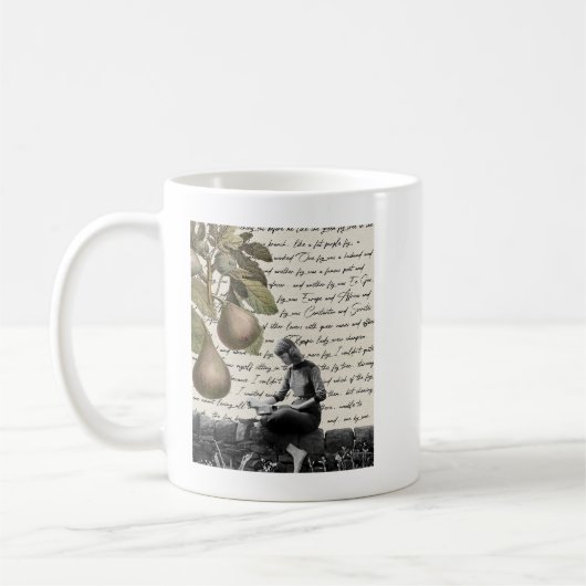 Mug Citation de l'arbre à figues Bell Jar (Gauche)