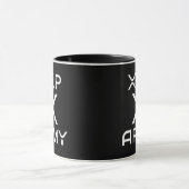 Mug Citation de l'armée XRP Crypto Meme Hodl CryptoCur (Centre)