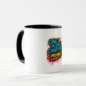 Mug Citation de lecture de style graffiti Tee / livre (Devant gauche)