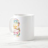 Mug Citation de l'enseignant de grammaire Groovy There (Devant gauche)