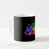 Mug Citation de l'enseignant de l'ÉDUCATIF ROCKSTAR Fu (Devant gauche)