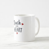 Mug Citation De L'Enseignant Inspirant Des (Devant droit)