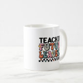 Mug Citation de l'enseignant super Earth Tones (Devant droit)