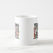 Mug Citation de l'enseignant super Earth Tones (Centre)