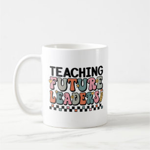 Mug Citation de l'enseignant super Earth Tones