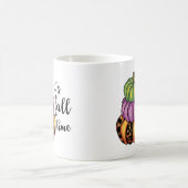 Mug Citation de l'heure d'automne Colorée Citrouille C (Centre)