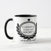 Mug Citation de l'Humour de la Société nationale de sa (Gauche)