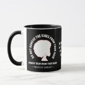 Mug Citation de l'Inspirational Marcus Garvey HAIR AFR (Gauche)
