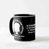 Mug Citation de l'Inspirational Marcus Garvey HAIR AFR (Devant gauche)