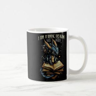 Mug Citation De Livres Je Suis Un Dragon De Livre Pas