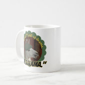 Mug citation de llama (Devant gauche)