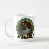 Mug citation de llama (Gauche)