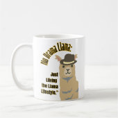 Mug citation de llama (Gauche)