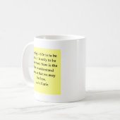 Mug Citation de Madame Curie (Devant gauche)