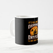 Mug Citation de Maison Hantée Halloween One Good Scare (Devant gauche)