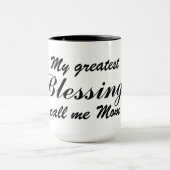 Mug Citation de maman (Centre)